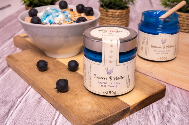 Spirulina Blau , Algen, Honig blau, gesund, super Food